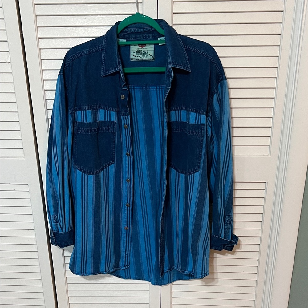 Vintage Denim Brushpopper